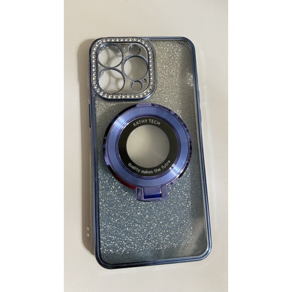 iPhone 15 Pro Max Case With Magnetic Stand - Picture 1 of 4